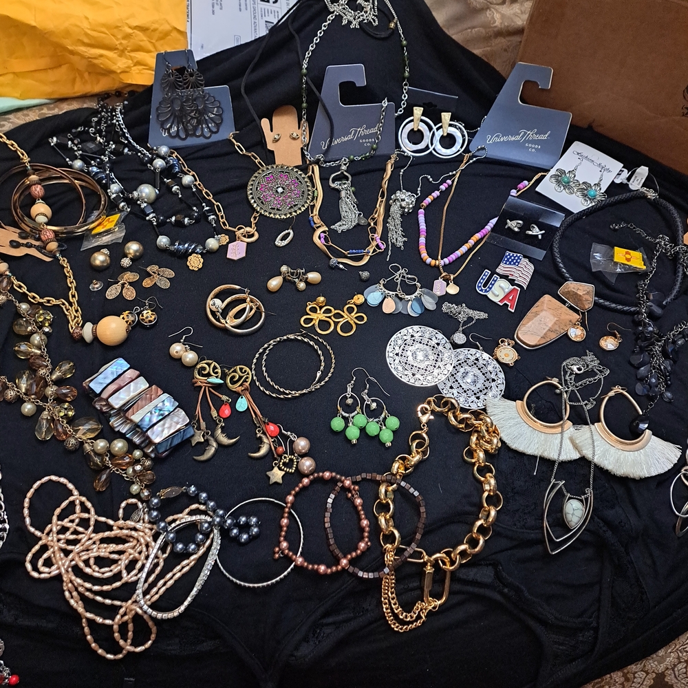 2.15 Gold & Silver Estate Jewlery Lot